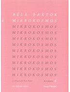 Béla Bartók: Mikrokosmos 4 (noty na klavír)