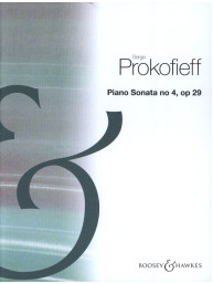 Sergej Prokofjev: Piano Sonata No.4 Op.29 (noty na klavír)