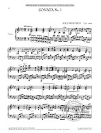 Sergej Prokofjev: Piano Sonatas 1 (noty na klavír)