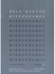 Béla Bartók: Mikrokosmos 2 (noty na sólo klavír)