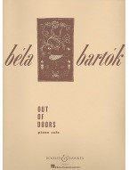 Béla Bartók: Out of Doors - Original 1927 edition (noty na klavír)
