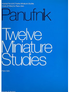 Andrzej Panufnik: 12 Miniature Studies (noty na klavír)