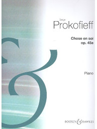 Sergej Prokofjev: Chose en soi Op. 45a (noty na klavír)