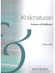 Aram Chačaturjan: Picture Of Childhood (noty na klavír)
