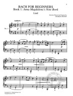 Johann Sebastian Bach: Bach for Beginners Books 1 & 2 (noty na snadný klavír)