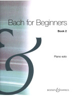 Bach For Beginners 2 (noty na snadný klavír)