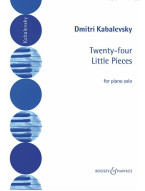 Dmitrij Kabalevskij: 24 Little Pieces Op. 39 (noty na klavír)