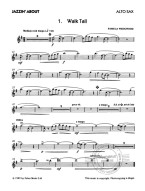 Pam Wedgwood: Jazzin' About - Fun Pieces (noty na altsaxofon, klavír)