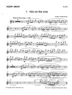 Pam Wedgwood: Jazzin' About - Fun Pieces (noty na příčnou flétnu, klavír)