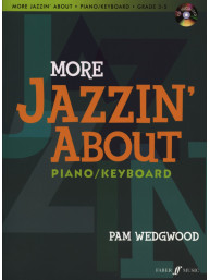 Pam Wedgwood: More Jazzin' About (noty na klavír, keyboard) (+audio)