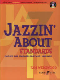 Pam Wedgwood: Jazzin' About Standards (noty na klavír) (+audio)