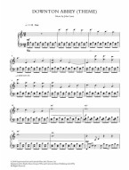 Downtown Abbey - Theme (noty na klavír)