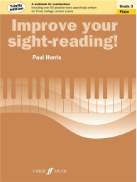 Paul Harris: Improve Your Sight-Reading Grade 3 - Trinity Edition (noty na klavír)