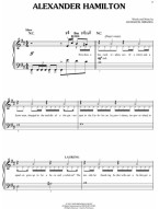Hamilton: Easy Piano Selections (noty na snadný klavír)