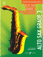 Graded Playalong Series: Alto Saxophone Grade 3 (noty na altsaxofon, klavír) (+audio)