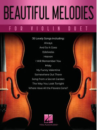 Beautiful Melodies for Violin Duet (noty na housle)