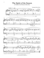 The Spirit of the Season: A Christmas Carol Fantasy (noty na klavír)