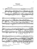 Johannes Brahms: Sonata in A major op. 100 - Urtext (noty na housle, klavír)