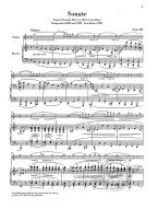 Johannes Brahms: Sonate D-Moll Opus 108 (noty na housle, klavír)