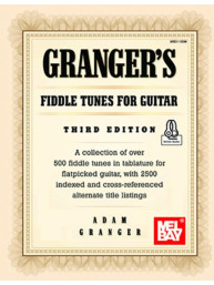 Adam Granger: Granger's Fiddle Tunes for Guitar (tabulatury na kytaru) (+audio)