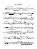 Kaija Saariaho: Bon Vent (noty na housle)