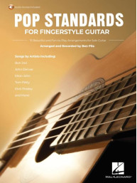 Pop Standards for Fingerstyle Guitar (noty, tabulatury na kytaru) (+audio)