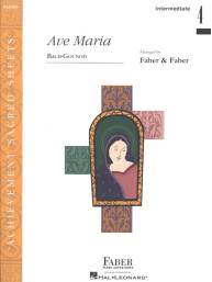 Ch. Gounod, J.S. Bach: Ave Maria Intermediate-Level 4 Piano Solo (noty na klavír)