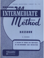 Rubank Intermediate Method (noty na fagot)