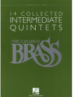 14 Collected Intermediate Quintets (noty, partitury, dechový kvintet)