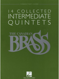 14 Collected Intermediate Quintets (noty, partitury, dechový kvintet)