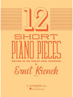 Ernst Křenek: 12 Short Piano Pieces (noty na klavír)