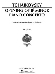 Čajkovskij: Piano Concerto In B Flat Minor (noty na klavír)