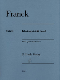César Franck: Piano Quintet F Minor (noty pro smyčcový kvartet, klavír)