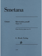 Bedřich Smetana: Piano Trio In G Minor Op. 15 (noty na housle, violoncello, klavír)