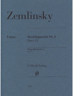 Alexander Zemlinsky: String Quartet no. 2 op. 15 (noty pro smyčcový kvartet)