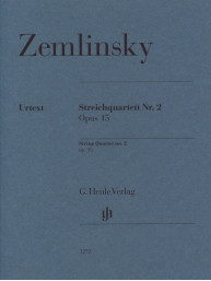 Alexander Zemlinsky: String Quartet no. 2 op. 15 (noty pro smyčcový kvartet)