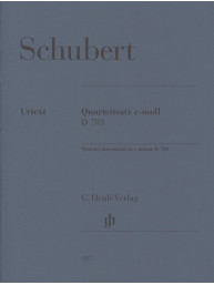 Franz Schubert: Quartet movement in C minor D 703 (noty pro smyčcový kvartet)