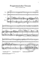 W.A. Mozart: 3 Movements For Piano Trio (noty na housle, violoncello, klavír)