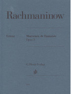 Sergej Rachmaninov: Morceaux de Fantaisie Opus 3 (noty na klavír)