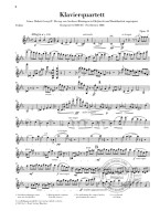 Richard Strauss: Piano Quartet C Minor Op. 13 (noty na housle, violu, violoncello klavír)