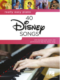 Really Easy Piano: 40 Disney Songs (noty na snadný klavír)