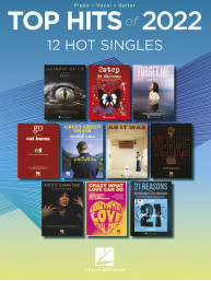 Top Hits of 2022 (noty na klavír, zpěv, akordy)