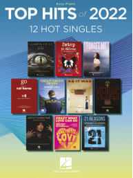Top Hits of 2022 (noty na snadný klavír)