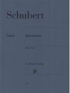 Franz Schubert: Piano Trios (noty na housle, violoncello, klavír)