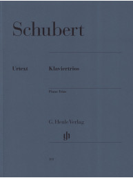 Franz Schubert: Piano Trios (noty na housle, violoncello, klavír)
