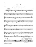 Ludwig van Beethoven: Piano Trios III (noty na housle, violoncello, klavír)