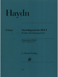 Joseph Haydn: String Quartets Book I (noty pro smyčcový kvartet)