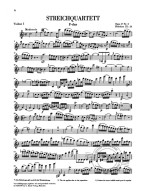 Joseph Haydn: String Quartets Volume III, op. 17 (noty pro smyčcový kvartet)