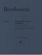 Ludwig van Beethoven:Quintet E flat major op. 16 (noty na housle, violu, violoncello, klavír)