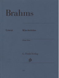 Johannes Brahms: Piano Trios (noty na housle, violoncello, klavír)